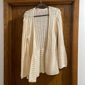 Pink Lily large knit cardigan